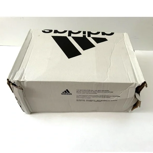 Adidas Break Start Mid Sneaker White Beige Lace Up Women's NWB Size 7 - Picture 4 of 14